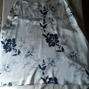 Silk Midi Skirt